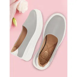 FAUSTO Women Heeled Slip On Sneakers