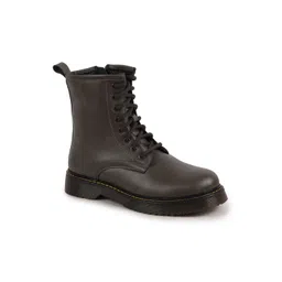 FAUSTO Women High Top Lace Up Regular Boots