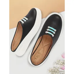 FAUSTO Women Slip-On Mule Sneakers