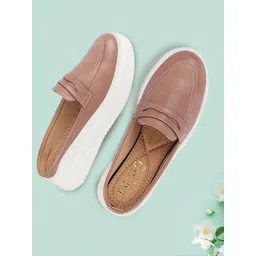 FAUSTO WomenPU Slip-On Sneakers