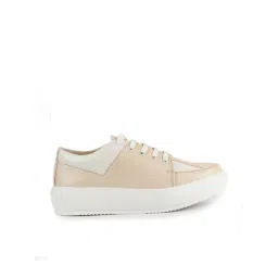 Fausto Women's Beige Sneakers