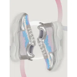 Fausto Women's Silver Sneakers