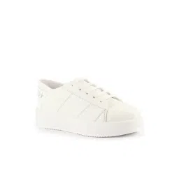 Fausto Women's White Casual Sneakers