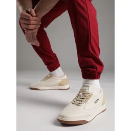 FCUK Men Everyday Sneakers With Perforated Details