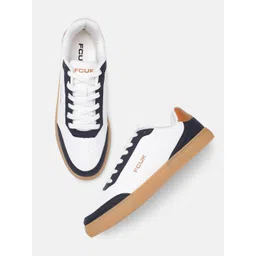 FCUK Men Solid Sneakers