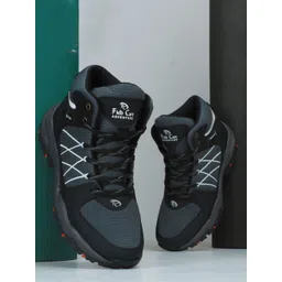 Field Care Men Casual Block-Heeled Hiking Boots