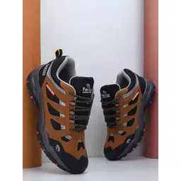 Field Care Men PU Adventure Waterproof Padded Insole Cushioned Outsole Biker Snow Boots