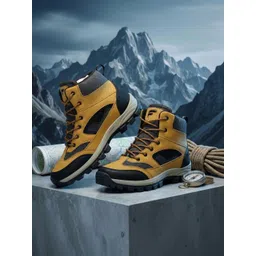 Field Care Men Textured Lace Up Boots