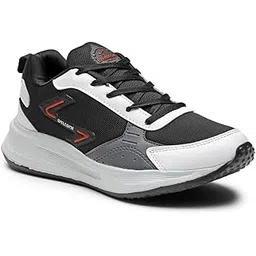 FIITNESS 3 Men’s Super Flexible Lightweight Synthetic Lace-Up Running, Walking & Gym Shoes | Breathable Casual Comfort for Everyday Use (URJO by Welcome)