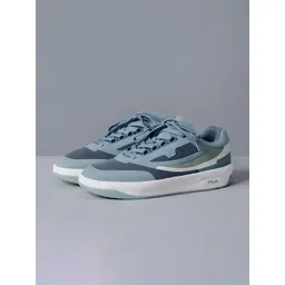 FILA Women Textured Lace-Ups Round Toe Sneakers