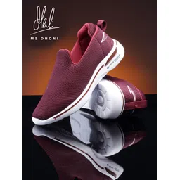 Firefly-118 Maroon Sports,Gym,Traning,Walking Stylish Slip On Sneakers For Women