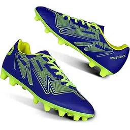 First Kick Football Shoes Blue/Yellow for Men