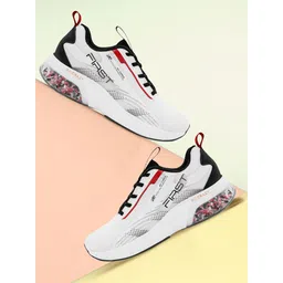 FIRST Men's Sports Shoes | PU Foam Comfort & Ball-Tech Support | Lace-Up Running Shoes For Men