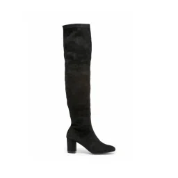 Flat N Heels Women's Black Casual Booties