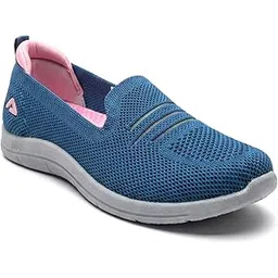 Flexible Memory Foam Women's Walking Shoes, Lightweight Lace-Up Slip-On Running Sneakers for Gym, Training, Casual, Sports for Women's and Girl's