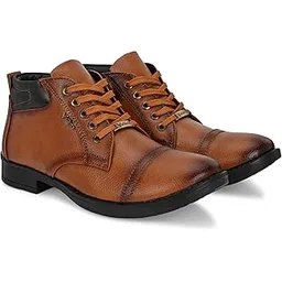 FLEXOR Casual Mid-Ankle Synthetic leather Stylish and trendy Boots