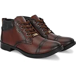 FLEXOR Casual Mid-Ankle Synthetic leather Stylish and trendy Boots