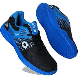 Flying 2.0 Badminton Shoes (Non Marking) All Court Shoes | Also Perfect for Squash, Table Tennis, Volleyball, Basketball & Indoor Sports | Lightweight & Durable | Men's Sports Shoes