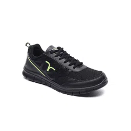 Flying Machine Men Black Walking Sports Shoes