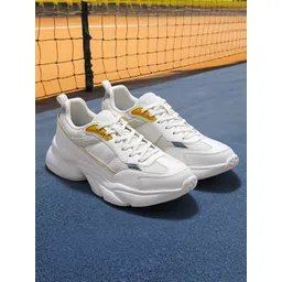 Flying Machine Men IANN Textured Lace-Up Sneakers