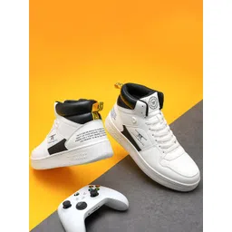 Flying Machine Men Lace-Ups PU Casual Sneakers