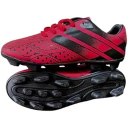 Football Shoes Blue PVC Stud Football Shoes for Men