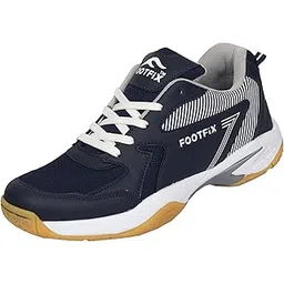 FOOTFIX Badminton Shoes, Speed PU Badminton Shoes for Men & Women