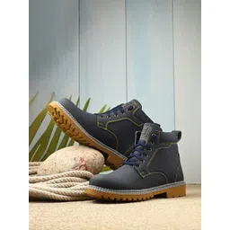 FOOTLOOSE Men Lace Up Comfortable Ankle Boots