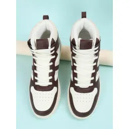 Forca by Lifestyle Men's Brown Ankle High Sneakers