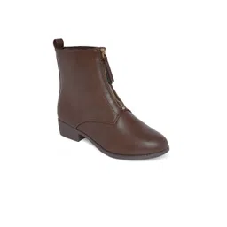 Forever Glam by Pantaloons Women Leather Ankle Boots