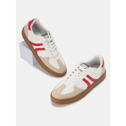 Forever Glam by Pantaloons Women Textured PU Sneakers