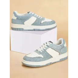 Forever Glam by Pantaloons Women's Blue & White Sneakers