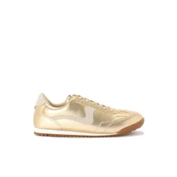 Forever Glam by Pantaloons Women's Gold Sneakers