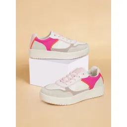 Forever Glam by Pantaloons Women's Pink Sneakers
