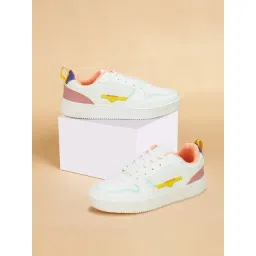 Forever Glam by Pantaloons Women's White Sneakers