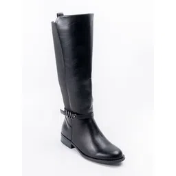 FOREVER SHOE BAZAR Women Round Toe Zip Slouchy Boots