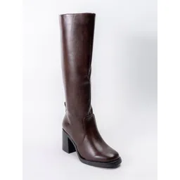 FOREVER SHOE BAZAR Women Round Toe Zip Slouchy Boots