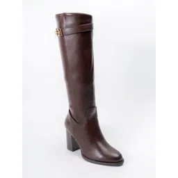 FOREVER SHOE BAZAR Women Round Toe Zip Slouchy Boots