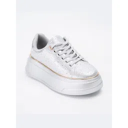 FOREVER SHOE BAZAR Women Textured Sneakers