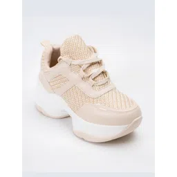 FOREVER SHOE BAZAR Women Woven Design Sneakers
