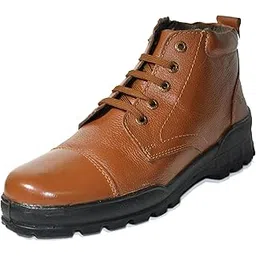 FORMAL LEATHER ZIP BOOT FOR WOMEN's (725)