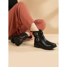 FRANINO PARIS Women Round Toe Regular Boots