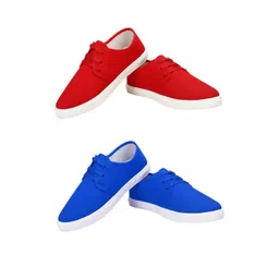 Free Kicks Men Blue Mesh Marking Running Sports Shoes