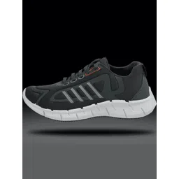 Free Kicks Men Grey Mesh Marking Running Sports Shoes