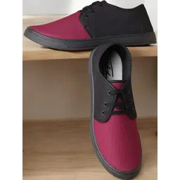 Free Kicks Men Multicoloured Canvas Marking Running Sports Shoes