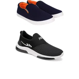 Free Kicks Men Multicoloured Mesh Marking Running Sports Shoes