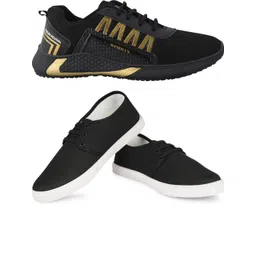 Free Kicks Men Multicoloured Mesh Marking Running Sports Shoes