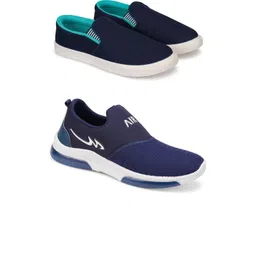 Free Kicks Men Multicoloured Mesh Marking Running Sports Shoes