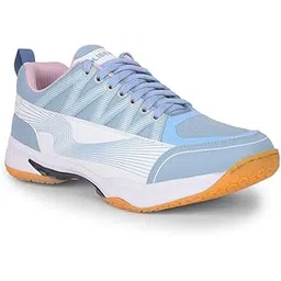 Freedom GRIPPER-01 Sports Badminton & Pickleball Shoes for Men with PU Upper | Rubber Sole | Suitable for Table Tennis, Volleyball | Comfortable & Lightweight | Durable Design