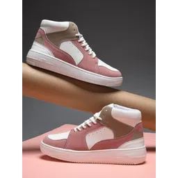 Froh Feet Women Colourblocked Lightweight Lace-Ups Sneakers